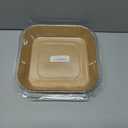 Air Fryer Paper Liners Square 100PCS  Non-Stick, Grease-Resistant, Food Grade Parchment Paper for Air Fryers, Ovens & Microwaves, Heat Resistant up to 450F