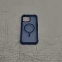 Magnetic for iPhone 13 Pro Max Case, [Compatible with MagSafe][Military Grade Drop Protection][Heavy Duty Protection][Non-Slip][Shockproof] 2-Layer Durable Bumper Phone Case 6.7''-Deep Blue