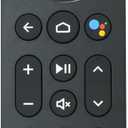 SatelliteSale Remote Control Replacement for Notus M2 Compatible with Optimum Stream Devices - Voice Activated, Bluetooth - Matte Black ABS Plastic RC with Batteries Included