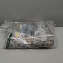 KUTA 3x5 Rugs for Entryway, Vintage Floral Area Rug Washable Non-Slip Brown Ultra Thin Soft Printed Distressed Entry Low-Pile Throw Carpet for Bedroom Nursery Living Room