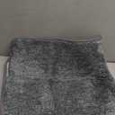 Amearea Modern Soft Area Rug, Chic Color Washable 2x3 Small Throw Rug for Bedroom, Entrance, Hallway, Kitchen, Non Slip Fluffy Carpet Home Decor, Grey and Green