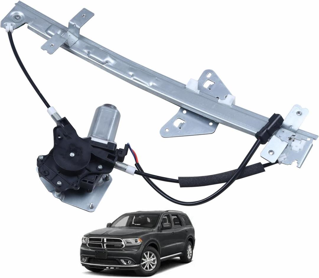 741-599 Rear Passenger (Right) Side Power Window Regulator w/Motor Fit 2000-2004 Dodge Dakota Quad/Crew Cab Only 1998-2003 Dodge Durango 55256494AF 55256494AI