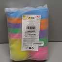 JOYIN 12 Pieces 7" Jumbo Plastic Bright Solid Easter Eggs Assorted Colors for Filling Treats, Easter Theme Party Favor, Easter Eggs Hunt, Basket Stuffers Fillers, Classroom Prize Supplies Toy