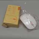 seenda Wireless Mouse, 2.4G Noiseless Mouse with USB Receiver Portable Computer Mice for PC, Tablet, Laptop, Notebook - Pink & White