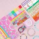 LovelyMoon Bracelet Making Kit 3400 Pcs Beads for Charm Friendship Jewelry Making Supplies Unicorn Mermaid Art Crafts Birthday Christmas Gifts for Girls Ages 6 7 8 9 10 11 12 Years Old