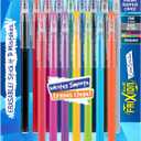Pilot Frixion ColorSticks - Bolgrafos de tinta de gel que se puede borrar, de punta fina, 1/32 de pulgada, paquete de 16, colores surtidos (Vibrante)