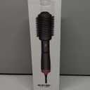 4-in-1 Hair Dryer Brush - Blow Dryer and Styler in One, Hot Air Brush with Oval Barrel for Volumizing, Suitable for All Hair Types, Red Christmas Gifts