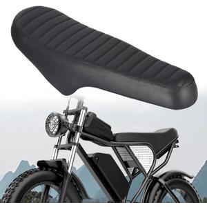 Ridstar Q20 Replacement Electric Dirt Bike Seat - Waterproof Dirt Bike Seat Cushion, Universal Fit for Ridstar Q20, Enhanced Comfort & Durability, Black