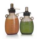 haakaa Happii Bear Silicone Goody Pouch Combo,Reusable Baby Food Pouches for Homemade Organic Purees, Juices, Smoothies, and Yogurt - Perfect for Toddlers and Kids - 2 Pack, 6oz+9oz