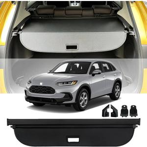 Cargo Cover Fit for Honda HR-V 2023 2024 2025 2026 No Gap Rear Trunk Cover Trunk Security Cover Shielding Shade Privacy Screen Cover Retractable Honda HRV Cargo Cover 2023 2024 2025 2026