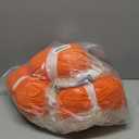 #6 Super Bulky Blanket Yarn for Crocheting - 4 Skeins(Each 10.5oz/300g, 220yds/201m), Chunky Chenille Thick Plush Big Soft Yarn for Crocheting Knitting Blankets, Solar Orange