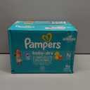 Pampers Diapers - Baby Dry - Size 0, 104 Count, Absorbent Disposable Newbort Diaper (Packaging May Vary) (Newborn)
