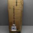 5FT Pre-Lit Flocked Christmas Tree with 150 Warm White Lights, Full White Christmas Tree with Premium PVC Branches,Realistic Snowy Look, Indoor Fake Snow Xmas Tree for Home Office Shops