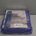 Nestl Royal Blue Duvet Cover Queen Size - Soft Double Brushed Queen Duvet Cover Set, 3 Piece, with Button Closure, 1 Duvet Cover 90x90 inches and 2 Pillow Shams