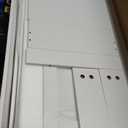 Iwell 67" Tall Bathroom Cabinet, Storage Cabinet with 2 Doors & 1 Drawer, Bathroom Storage Cabinets with Adjustable Shelves, for Living Room, Entryway, Home Office, White