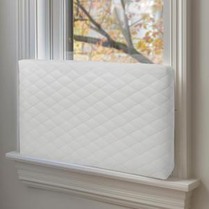 Indoor AC Unit Cover, Double Insulation Air Conditioner Cover for Inside Units, Adjustable and High Elasticity (L: 25"x18"x3.5")
