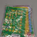 5PCS Mexican Party Decorations, 90FT Plastic Papel Picado Banner, Fiesta Party Decoration, Dia De Los Muertos, Day of The Dead Decorations, Cinco De Mayo Decor, Mexico Birthday Party Supplies (A1.multicolour-5pcs)