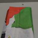 Italian Map Flag Printed Curtains and Sunshade Short Top Small Curtains are Suitable for Kitchens, Living Rooms, and Bedrooms 54x18in