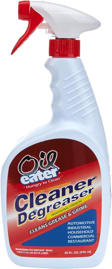 Oil Eater Original 32 oz Cleaner/Degreaser - Dissolve Grease Oil and Heavy-Duty Stains, 32 Fl Oz