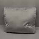 Triangular Headboard Backrest Bolster Pillow, Reading Pillow Backrest Cushion, Back Wedge Cushion Pillow Bedside Headboard Pillow for Sofa Bed Office Chair,70 * 20 * 50cm,Silvery