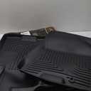 Husky Liners Weatherbeater Floor Mats | Fits 2019-2021 Hyundai Tucson; 2017-2022 Kia Sportage | Front Row, 2-pc Black - 15701