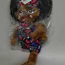Black Baby Dolls African American Doll Black Dolls 12'', Baby Dolls for Girls,Soft for Girls Stuffed Plush Doll for Girl (Small B-Pink)