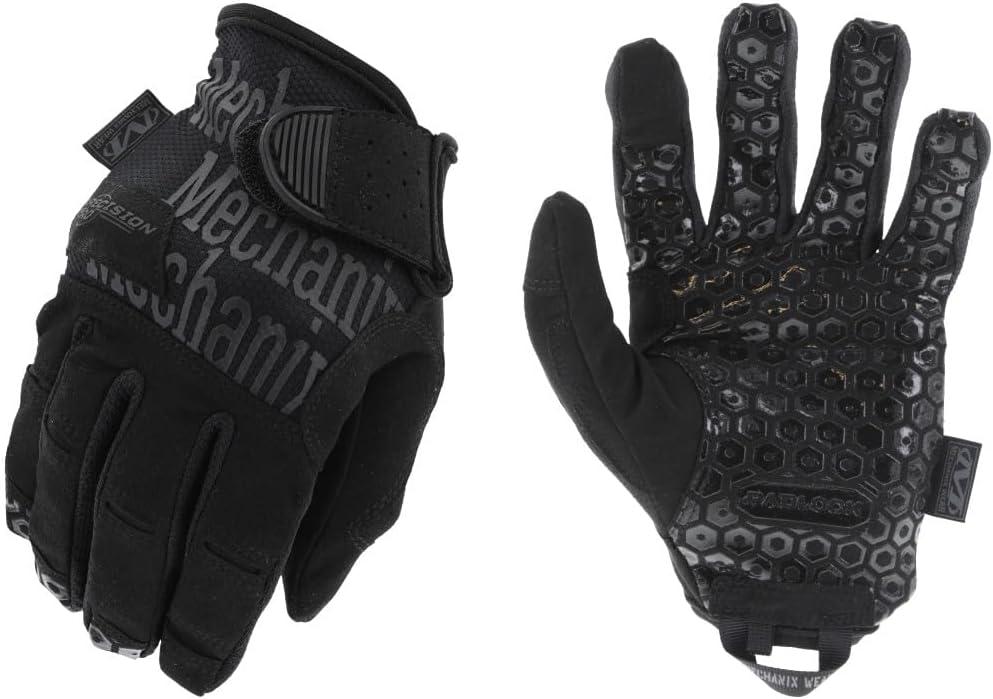 Mechanix Wear TAA Precision Pro High-Dexterity Grip Glove (Medium, Black)