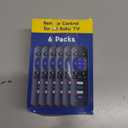 (Pack of 4) Replacement Remote Control Only for Roku TV, Compatible for TCL Roku/Hisense Roku/Onn Roku/Sharp Roku/Element Roku/Westinghouse Roku/Philips Roku Smart TVs (Not for Roku Stick and Box)