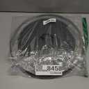 Tovolo Microwave Splatter Cover for Food, Large (Charcoal) - Collapsible & Vented Silicone Splatter Guard Lid - Microwave Plate & Dish Cover with Handle - BPA-Free Kitchen Gadget for Meal Prep (Large (13 inch))