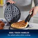 Oster Nonstick Belgian Waffle Maker, Nonstick Ceramic Waffle Iron