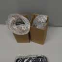 Soap Dispenser - 2 Pack, Antique Design Thick Glass Hand Soap Dispensers with Sturdy Tray; 304 Rust Proof Stainless Steel Black Pump, 12Pcs Stickers, for Kitchen, Bathroom