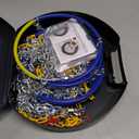 Auto Tightening Snow Chains Tire Chains Quick Easy Installation HKN140 Set of 2 for Cars SUV Pickup Trucks RV 215 225 235 245 255 265 275 Winter Emergency Tire Traction for Snow Ice