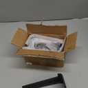 Floating Shelf Brackets 6 inch 4 Pack L Brackets for Shelves Black Metal Heavy Duty Shelf Bracket for DIY Decorative with Mounting Hardware