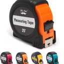 Mr. Pen- Tape Measure, 25-Foot, Steel Measuring Tape, Retractable Measuring Tape, Tape Measure with Fractions, Easy Read Tape Measure, Tape Measure 25 ft, Steel Tape Measure, Orange/Black