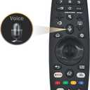 AKB75855501 AN-MR20GA for LG TV Remote, OLED QNED NanoCell 4K UHD Voice Magic Remote Control, Replace for LG TV Control AN-MR650, AN-MR19BA, AN-MR18BA, with Netflix Prime Keys, Pointer Function