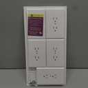 Bates Duplex Wall Outlet Covers - 10 Pack, White Wall Plates