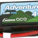 Gens ace G-Tech Adventure High Voltage 11.4V 4300mAh 60C 3S Lipo Battery with XT60 Plug