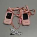 Video Walkie Talkies for Kids, 2 Pack Facetime Walkie Talkies with HD Camera & Voice Changer for Boys Girls for Family Games, Indoor, Outside, Hiking Christmas Birthday Toys Gift Ages 312 (Pink)