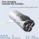 2025 Rechargeable Ultrasonic Dog Bark Deterrent Devices & Anti Barking Device for Dogs with Hd Display, 32 FT Range Dog Barking Silencer, Without Hurting Your Pet