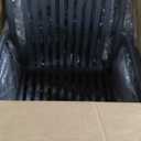 Novogratz Bennett Stacking Dining Chairs by The, 4 Pack, Charcoal