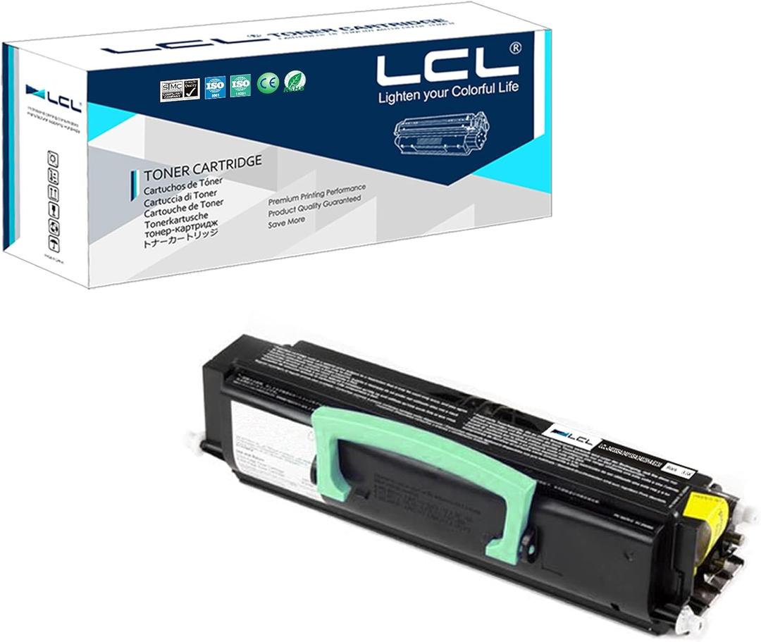 LCL Compatible Toner Cartridge Replacement for Lexmark 24035SA 24015SA 34035HA for E230 E330 E330N E330TN E332 E332N E332TN E340 E342N E342TN E230 E232 E232T E234 E234N E234TN E240 E240N E240T (1K)