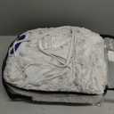 Beautyrest Zuri Reversible Faux Fur to Mink Electric Blanket,Auto Shut Off, Virtually Zero EMF, Multi Heat Setting,UL Certified, Machine Washable, Snow Leopard Throw 50" x 70",100% Microfiber