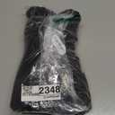 CHICME Women's 2 Piece Outfits Short Sleeve Knit Pullover Sweater Top Straight Leg Pants Loungewear Set Travel Airport Outfit (Large, Black)