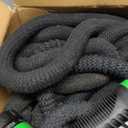 Flexi Hose Expandable Garden Hose with 8 Function Nozzle, 100FT - Lightweight Retractable Garden Hose, Water Hose - No-Kink Flexibility, 3/4 Inch Solid Brass Fittings and Double Latex Core