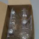 Ascher Vintage LED Edison Bulbs 6W, Equivalent 60W Incandescent, Non-Dimmable, Warm White 2700K, ST58 Antique LED Filament Bulbs with 80+ CRI, E26 Medium Base, Clear Glass, 6-Packs