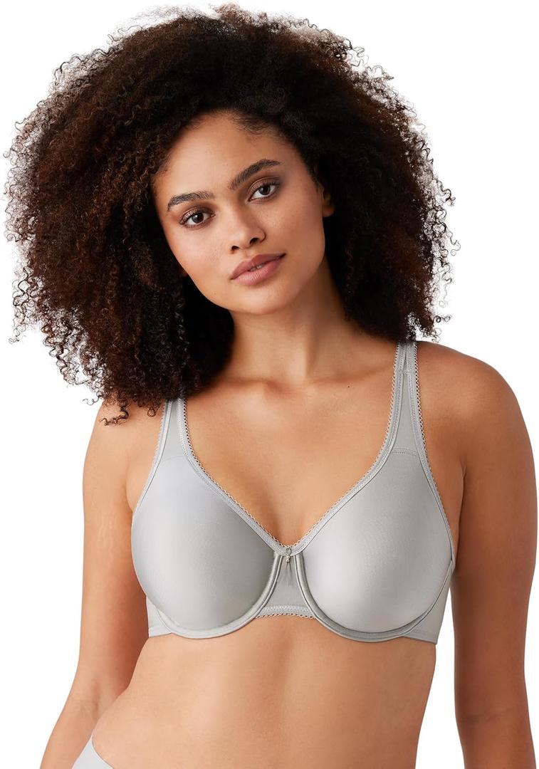 Wacoal Women's Full Figure Basic Beauty Underwire Bra (40D, Ultimate Grey)