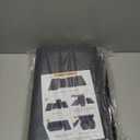 GJEASE Car Back Seat Extender for Large Dogs up to 200lbs,Dog Car Back & Front Seat Extender with Storage,Pets Can to Have The Whole Front/Back Seat to Stretch Out and Nap On Trips