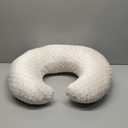 ESEN Nursing Pillow and Body Positioner for Breast Feeding and Bottle Feeding, Ultra Soft Baby Breastfeeding Pillows with Removable Nursing Pillow Cover for More Support for Mom and Baby (Beige) (Standard Size - 22.5"(L)*18.5"(W)*6.3"(H) Inches)