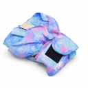 Pet Soft Washable Female Diapers (3 Pack) Female Dog Diapers, Comfort Reusable Doggy Diaper for Girl Dog in Period Heat (Cute Flower, M)