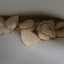 Geelin Easter Christian Gift Religious Wooden Heart Tokens with Inspirational Bible Verses Pocket Hug for Mom Women Men Friends Church Scripture Party Favor(Natural,36 Pcs)